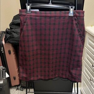 Skies are blue Talia skirt with scalloped bottom